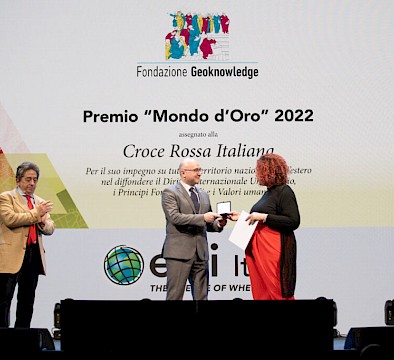 Premio Mondo d&#039;Oro alla Croce Rossa Italiana