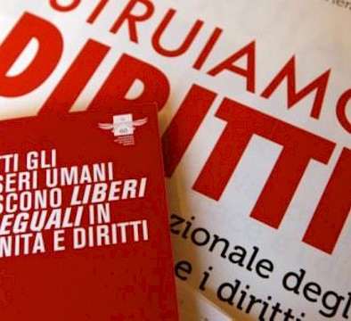 75esimo anniversario  della Dichiarazione Universale dei Diritti Umani