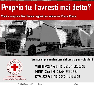 Serata informativa a Cavalese